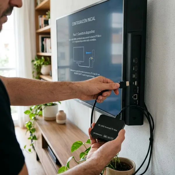 Configurar la Android TV Box por primera vez
