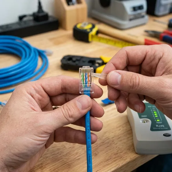 Cómo crimpar un cable Ethernet