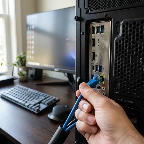 Si tu PC o portátil no tiene puerto Ethernet