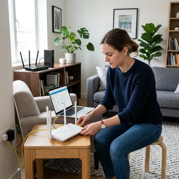 como me conecto a un segundo router wifi