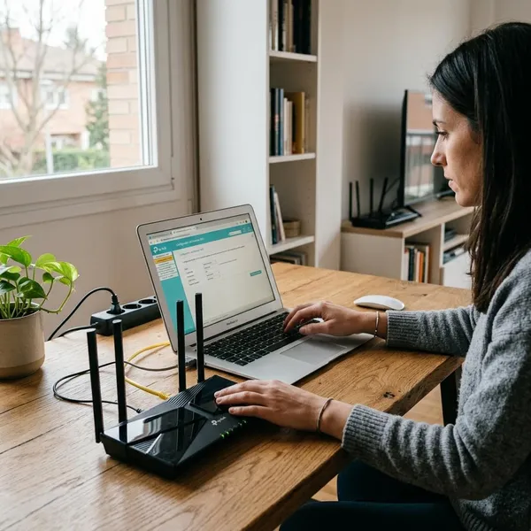 Configurar el WiFi del segundo router