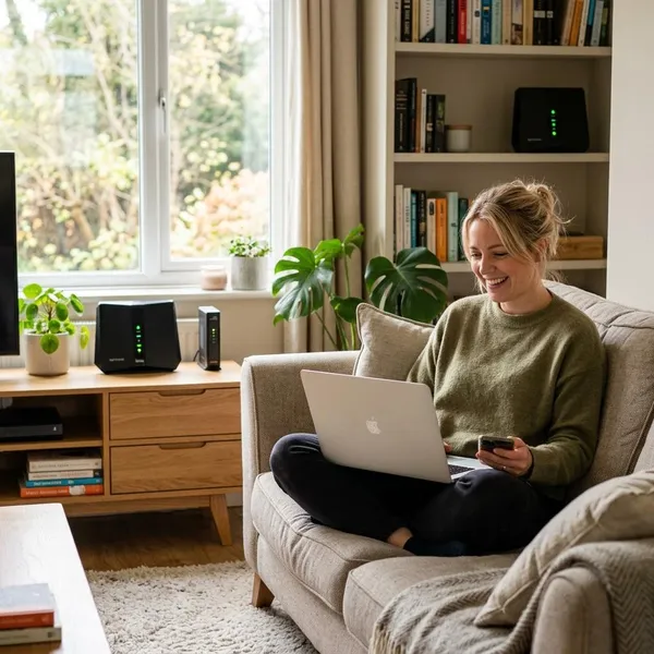 Conectar un segundo router sin cable