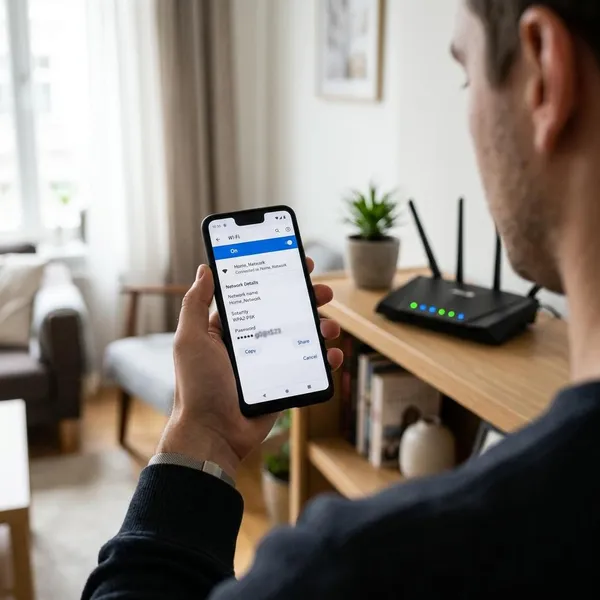 Dónde ver la contraseña en el router