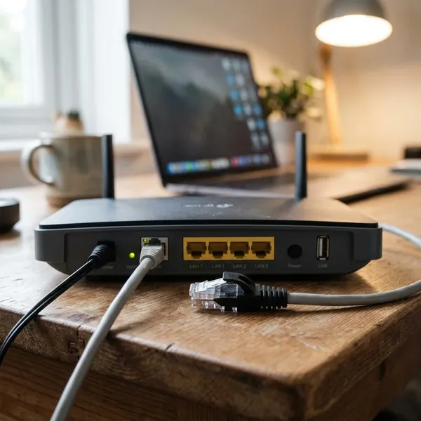 Señales de que el puerto Ethernet está dañado