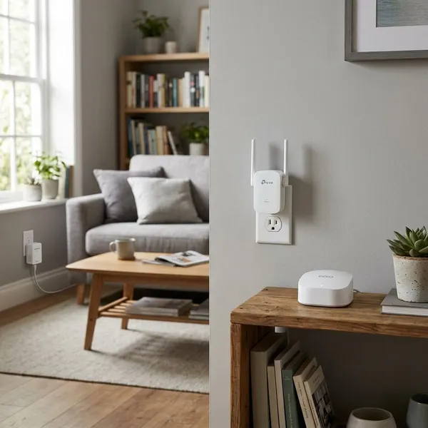 Repetidor WiFi, mesh o PLC